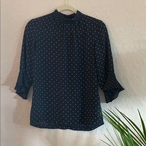 H&M keyhole back blouse